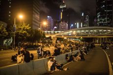 Hong Kong blockade.