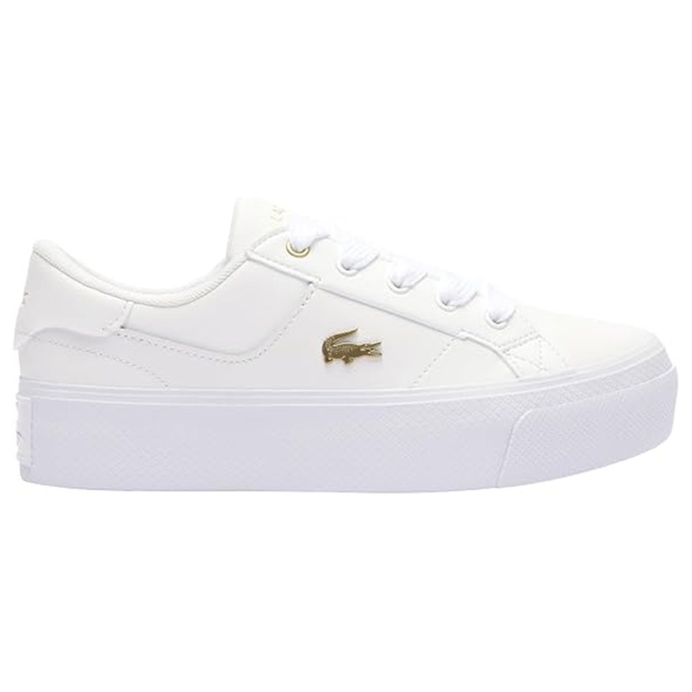 White lacoste sneaker
