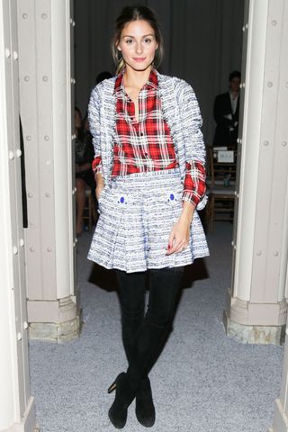 Olivia Palermo At New York Fashion Week AW14