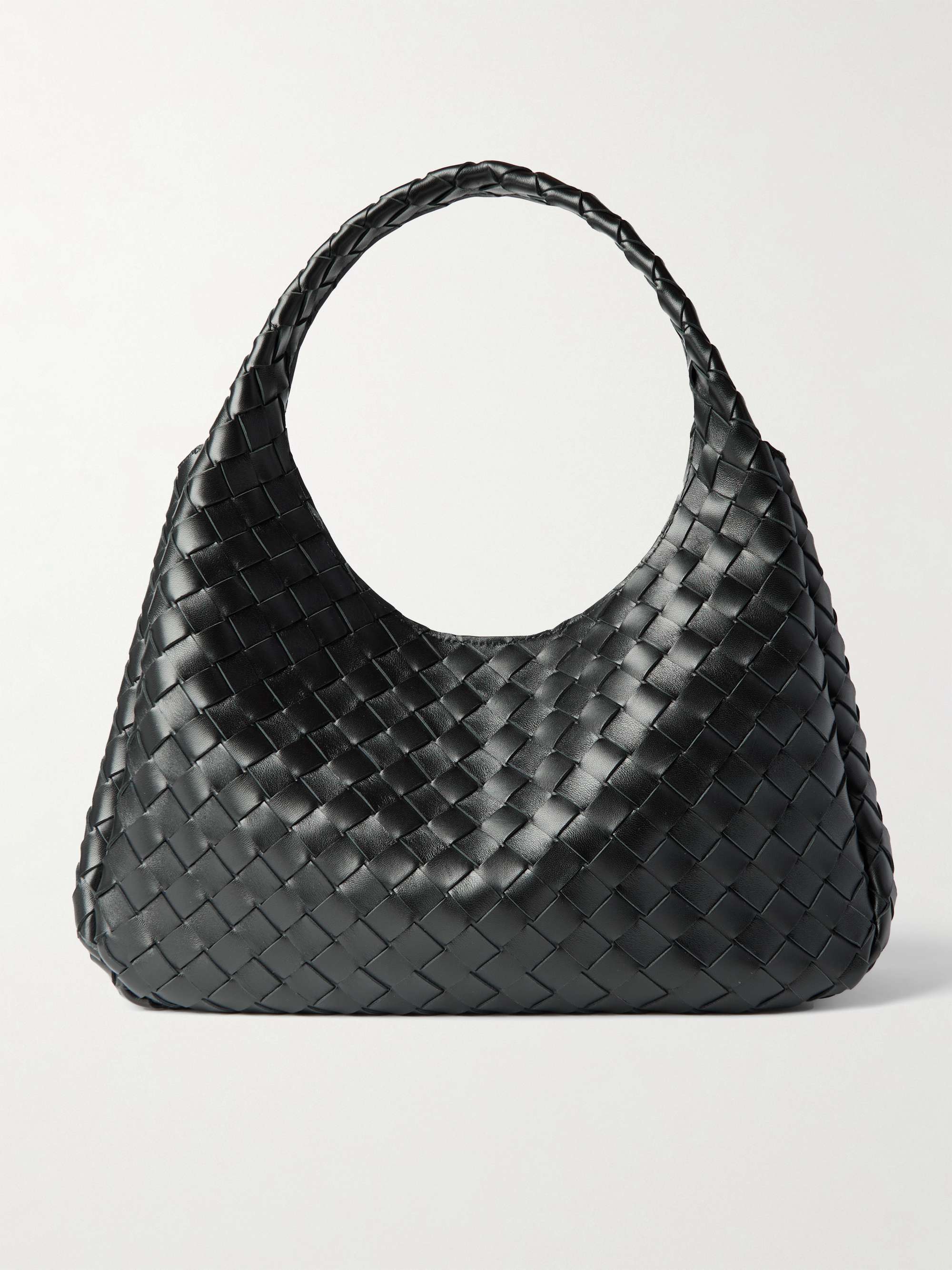 Campana Intrecciato Leather Shoulder Bag