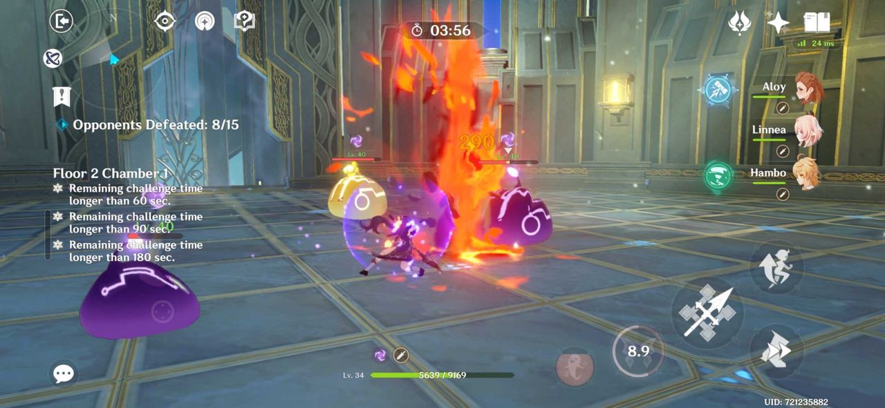 Genshin Impact on the Samsung Galaxy S26 Ultra