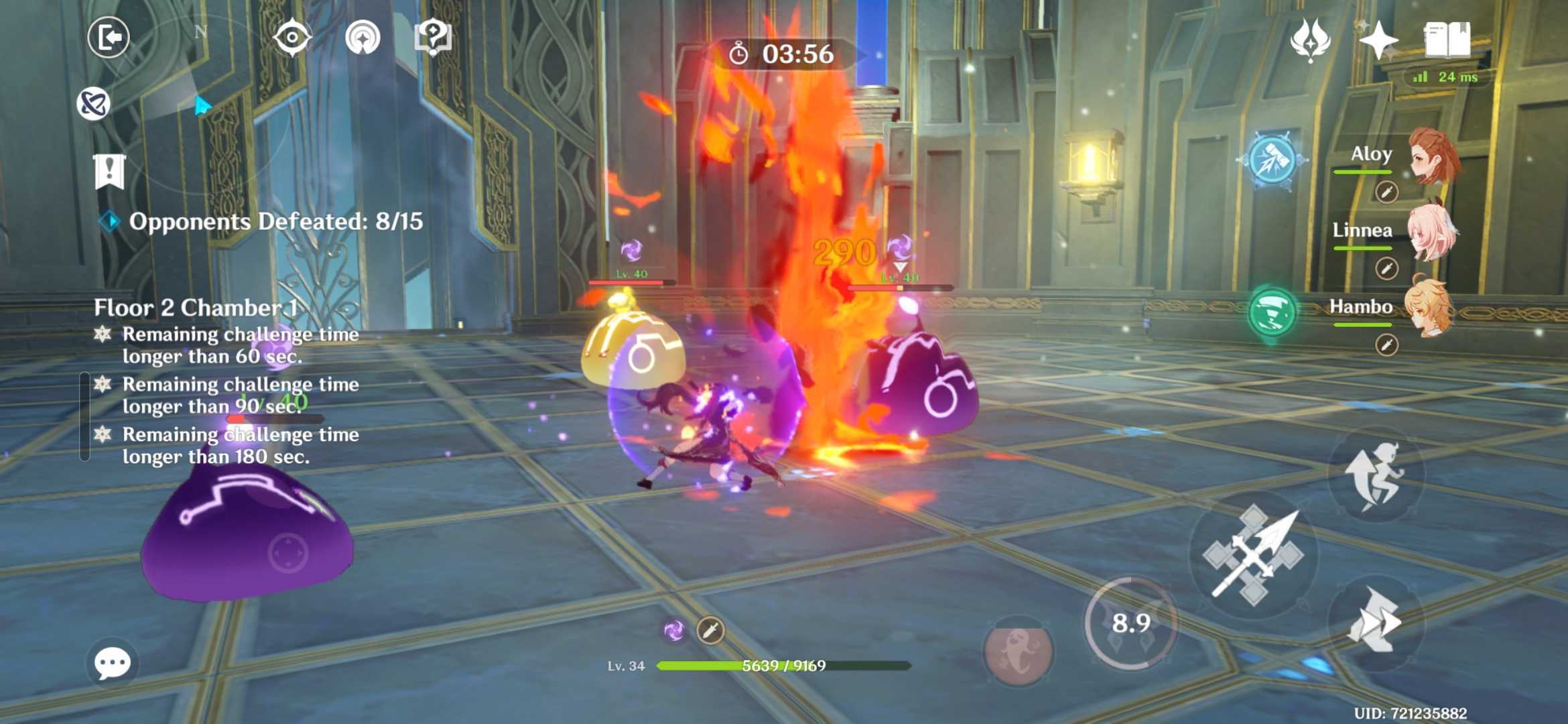 Genshin Impact on the Samsung Galaxy S26 Ultra