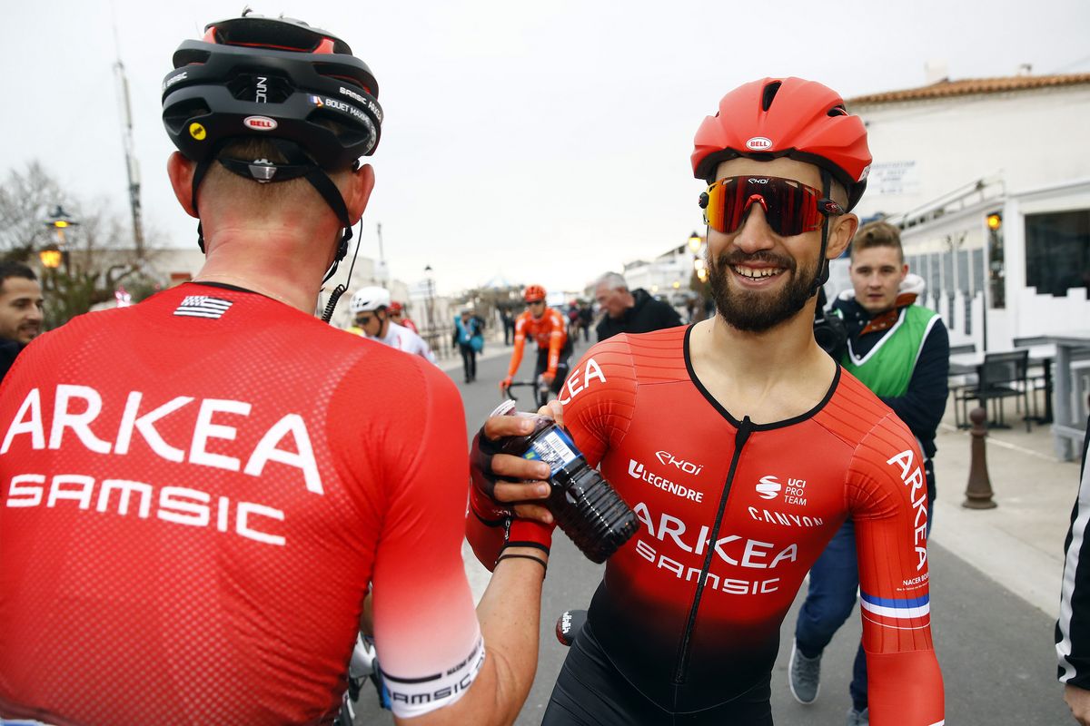 Tour de la Provence 2020 5th Edition 1st stage Chateaurenard Saintes MariesdelaMer Stage 1 13022020 Nacer Bouhanni FRA Team Arkea Samsic photo Luca BettiniBettiniPhoto2020