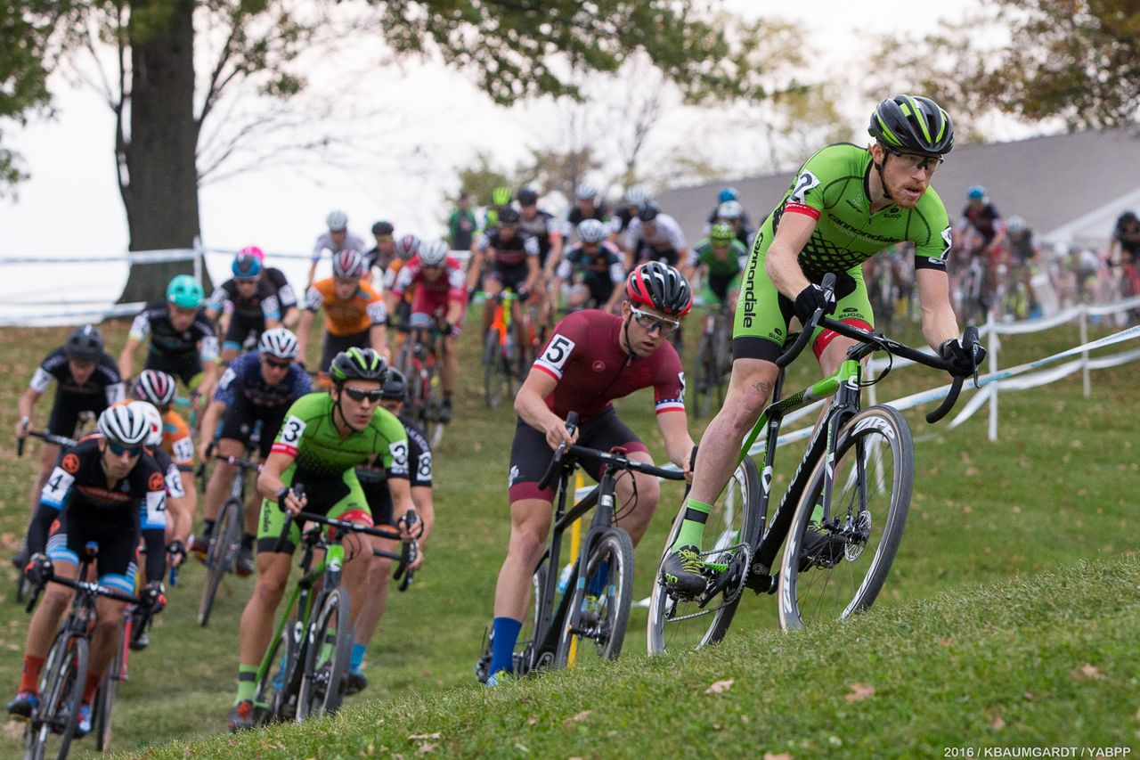 Hyde took the hole shot and pushed the pace hard the entire race.