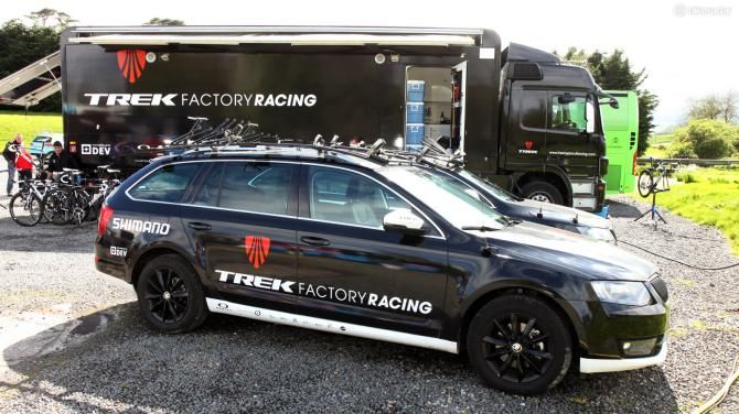 Another set of Skoda Octavias, this time for Trek Factory Racing