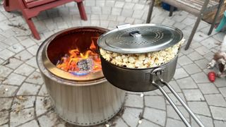 Solo Stove popcorn maker