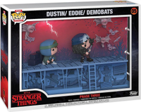 Funko Pop! Moments Deluxe: Stranger Things - Phase Three, Dustin, Eddie, Demobats for $81 on Amazon