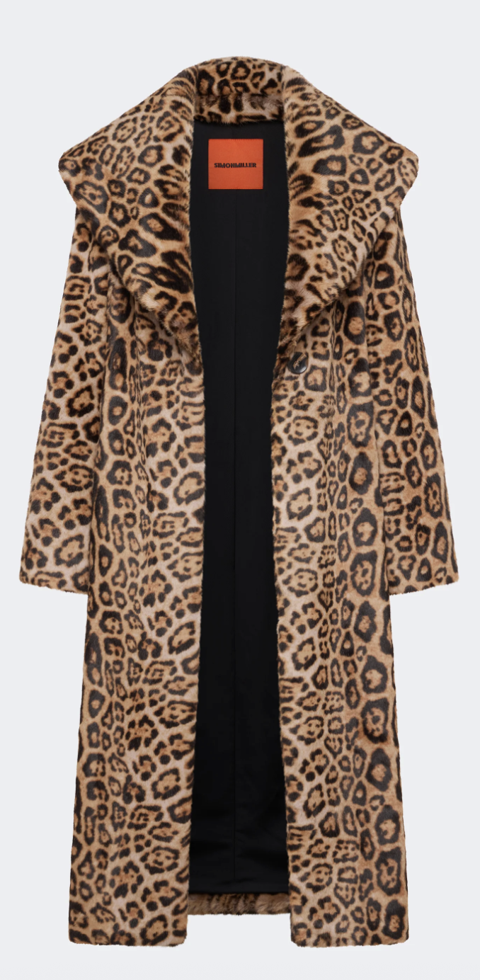 Simon Miller, Jones Leopard Wrap Coat