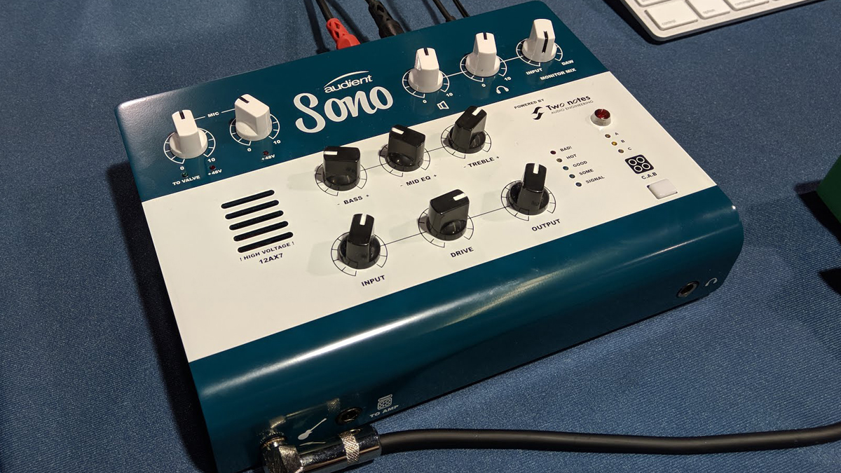 Guitar innovation: Audient Sono