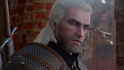 Geralt in The Witcher 3 Remastered.