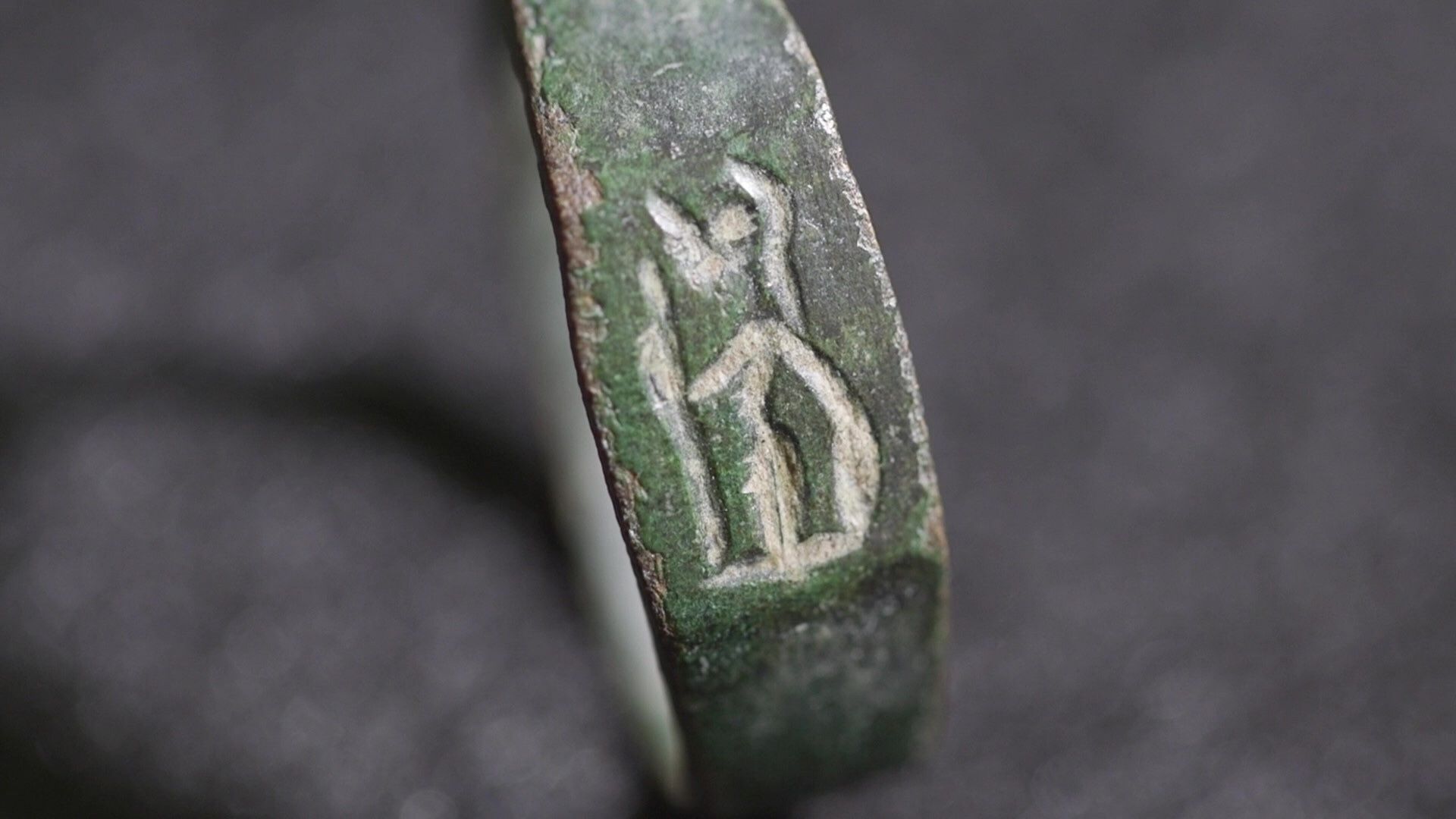 1,800-year-old ring depicting Roman goddess discovered by ancient