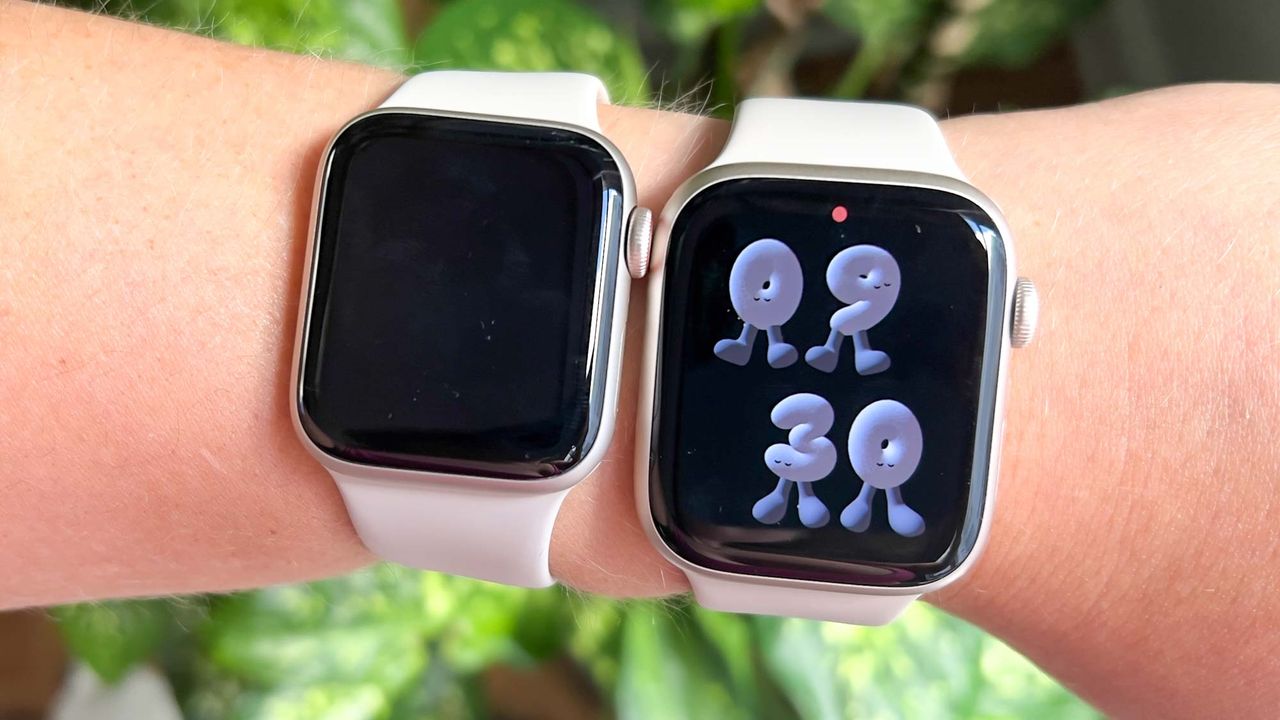 Apple Watch Series 8 shown on wrist