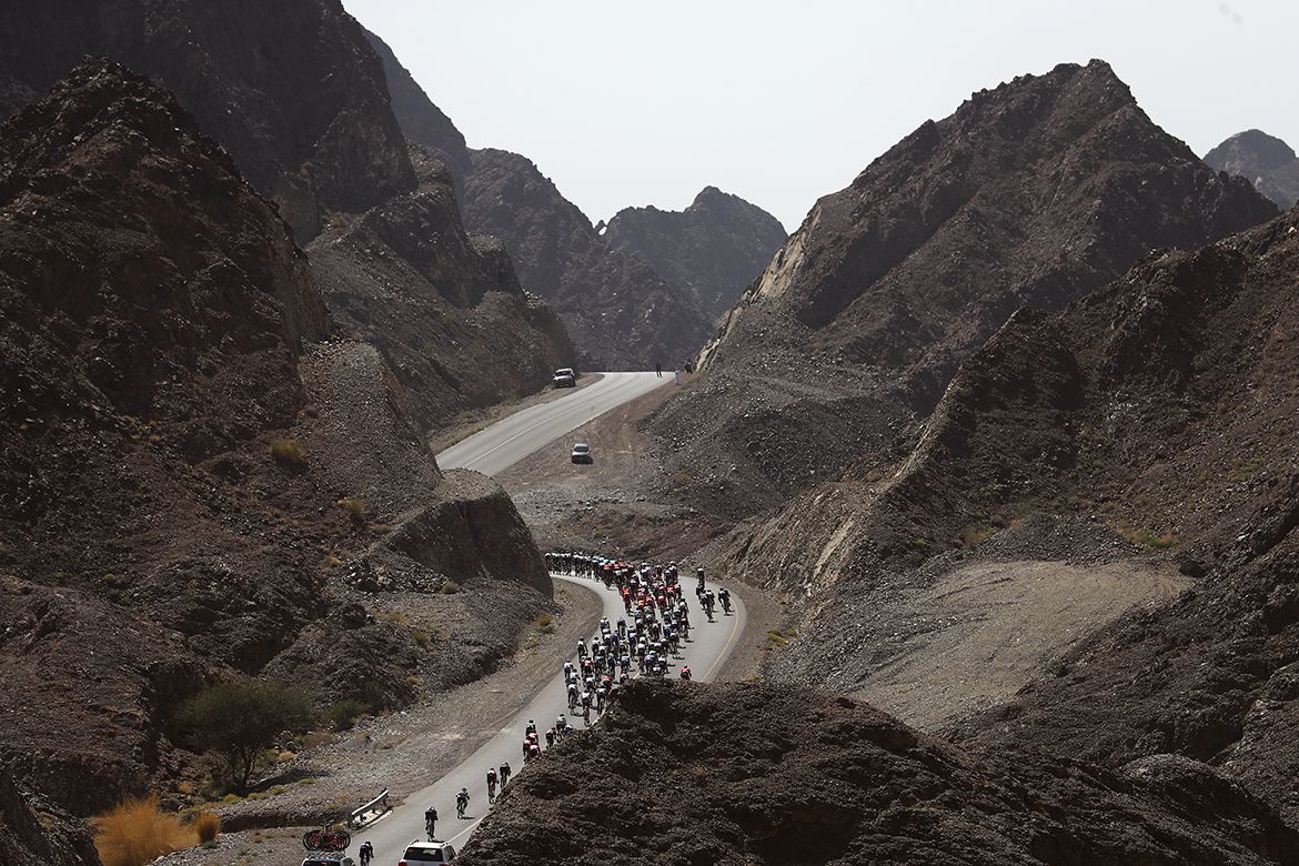 The Tour of Oman heads into the mountains