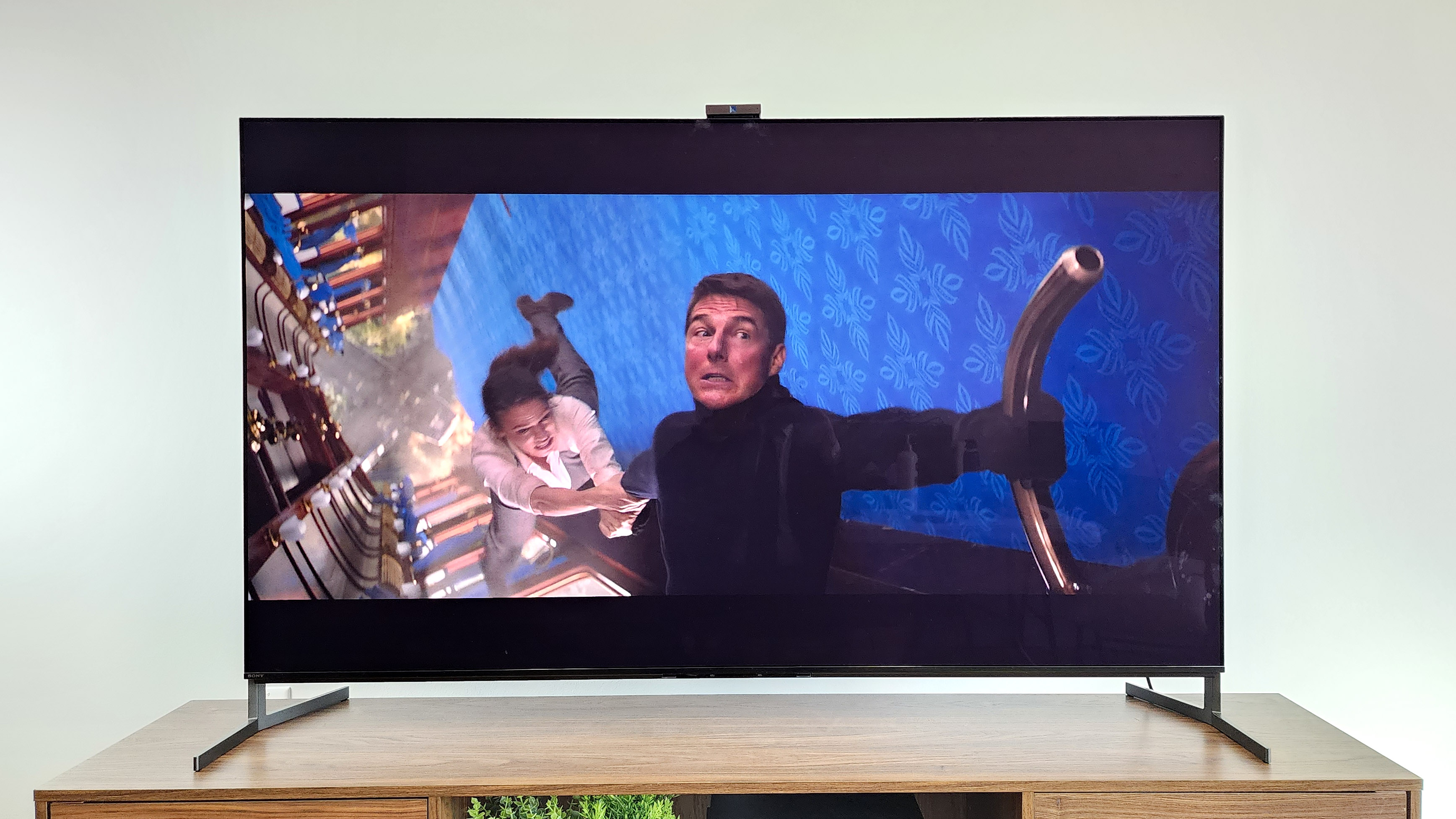 Sony Bravia XR A95L QD-OLED TV in living room