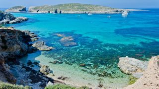 Blue Lagoon in Comino, Malta