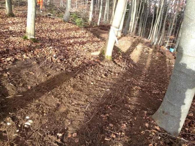 Purpose-built banked turns have been added, especially to the new downhill section, in Albstadt, Germany for the 2013 World Cup opener