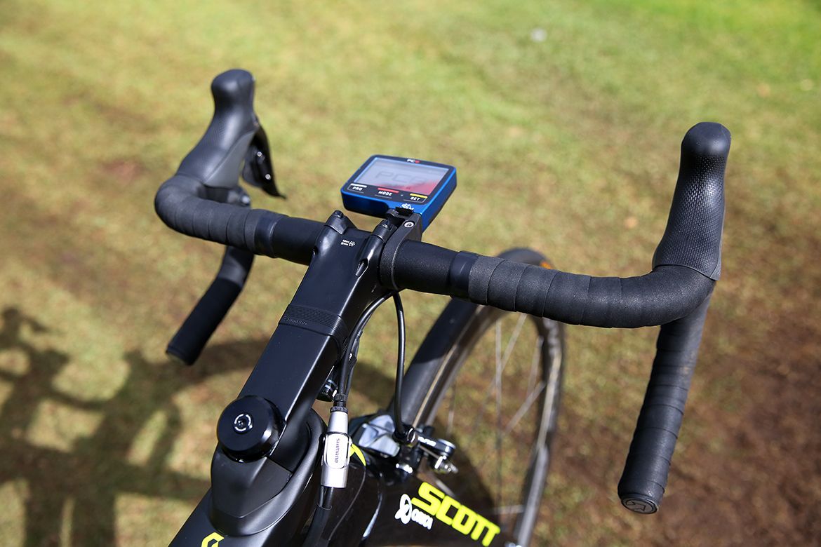 This isn't the Syncros stem we've seen before on Orica's bikes