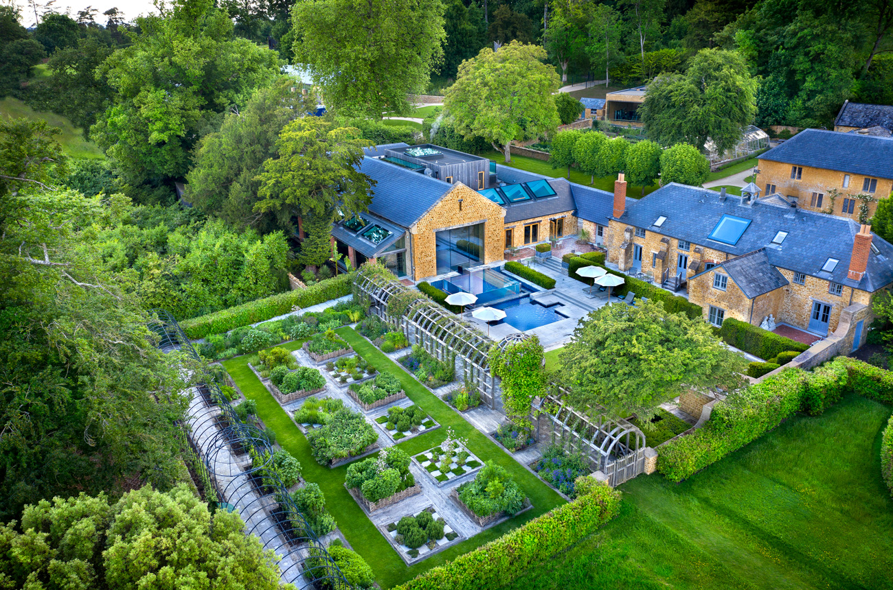 The Newt in Somerset spa and garden