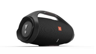 the JBL Boombox 2 waterproof speaker in black