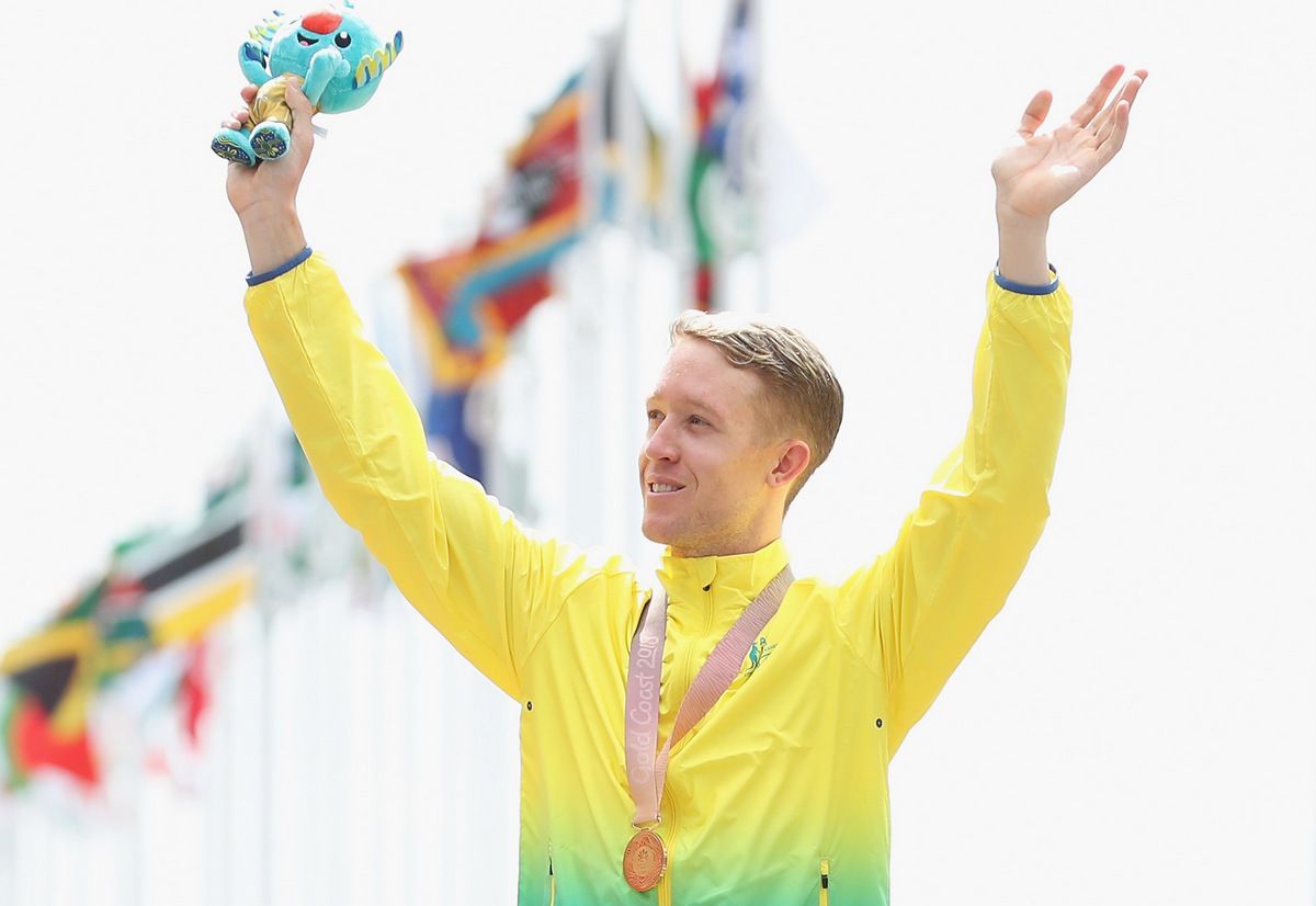 Gold medallist Cameron Meyer (Australia)