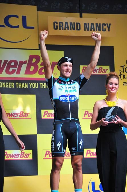 Stage 7 winner Matteo Trentin