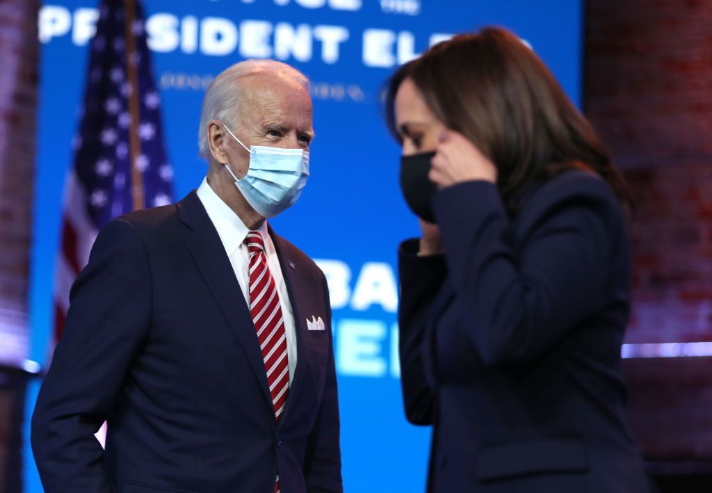 Joe Biden and Kamala Harris