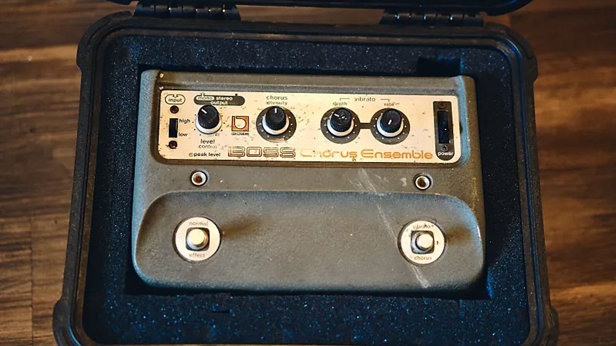 The first Boss CE1 Chorus Ensemble ever made has been listed on Reverb