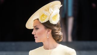 Catherine, Duchess of Cambridge attends the National Service of Thanksgiving