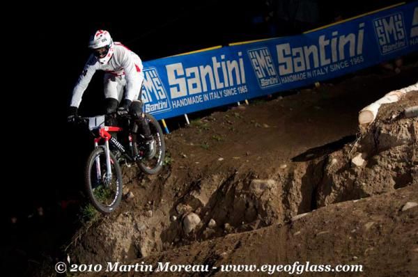 Roger Rinderknecht (Switzerland) would finish fourth