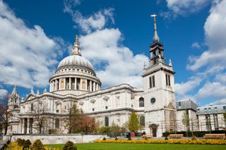 St. Paul's Cathedral in the City of London.