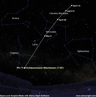 How to Spot a Crumbling Comet