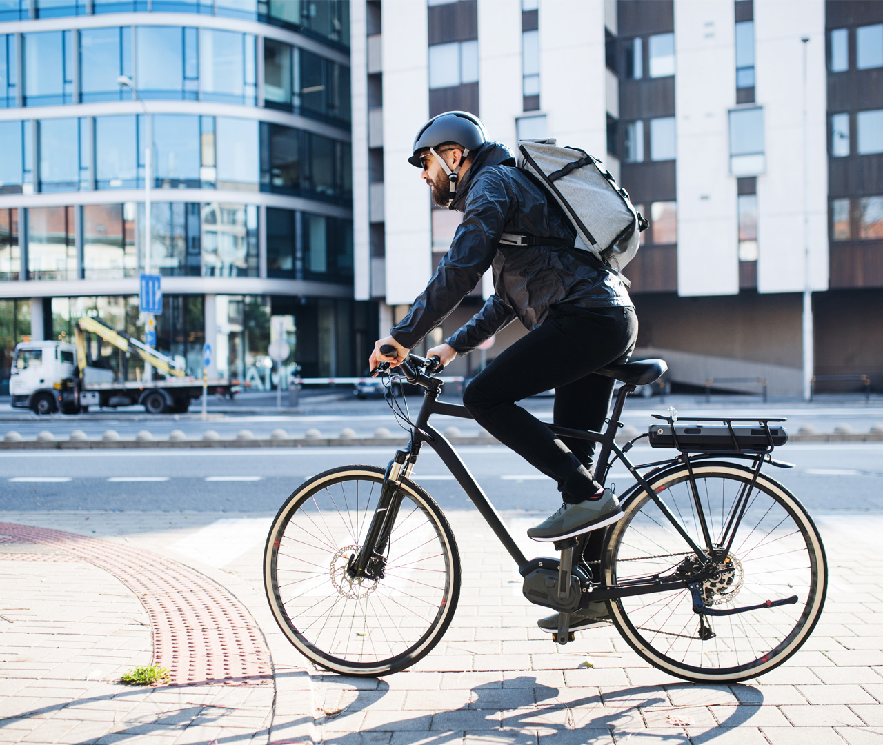 Commuter cyclist