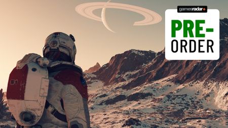 Starfield key art with pre-order badge