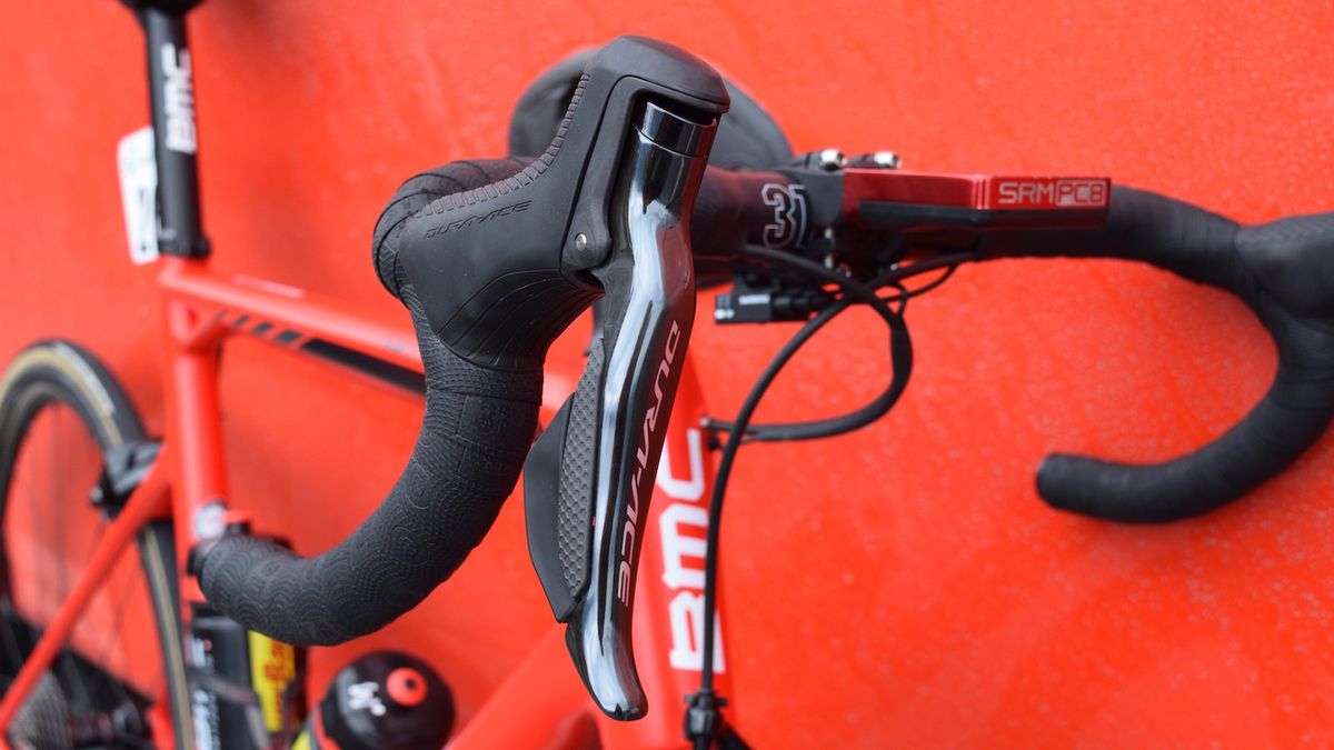 A closer look at the brake/gear levers