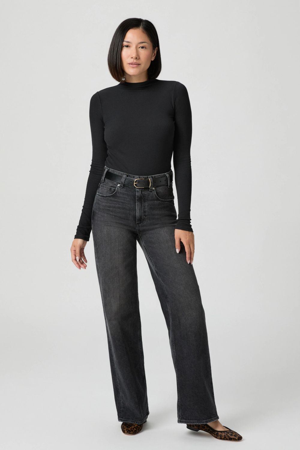 PAIGE Sasha Petite 30" Wide Leg