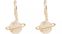 Etsy, Gold Saturn Earrings ( $33