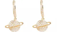 Etsy, Gold Saturn Earrings&nbsp;($33)&nbsp;