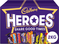 Cadbury Heroes Chocolate Bulk Sharing Box 2kg: was £22.99, now £18.99