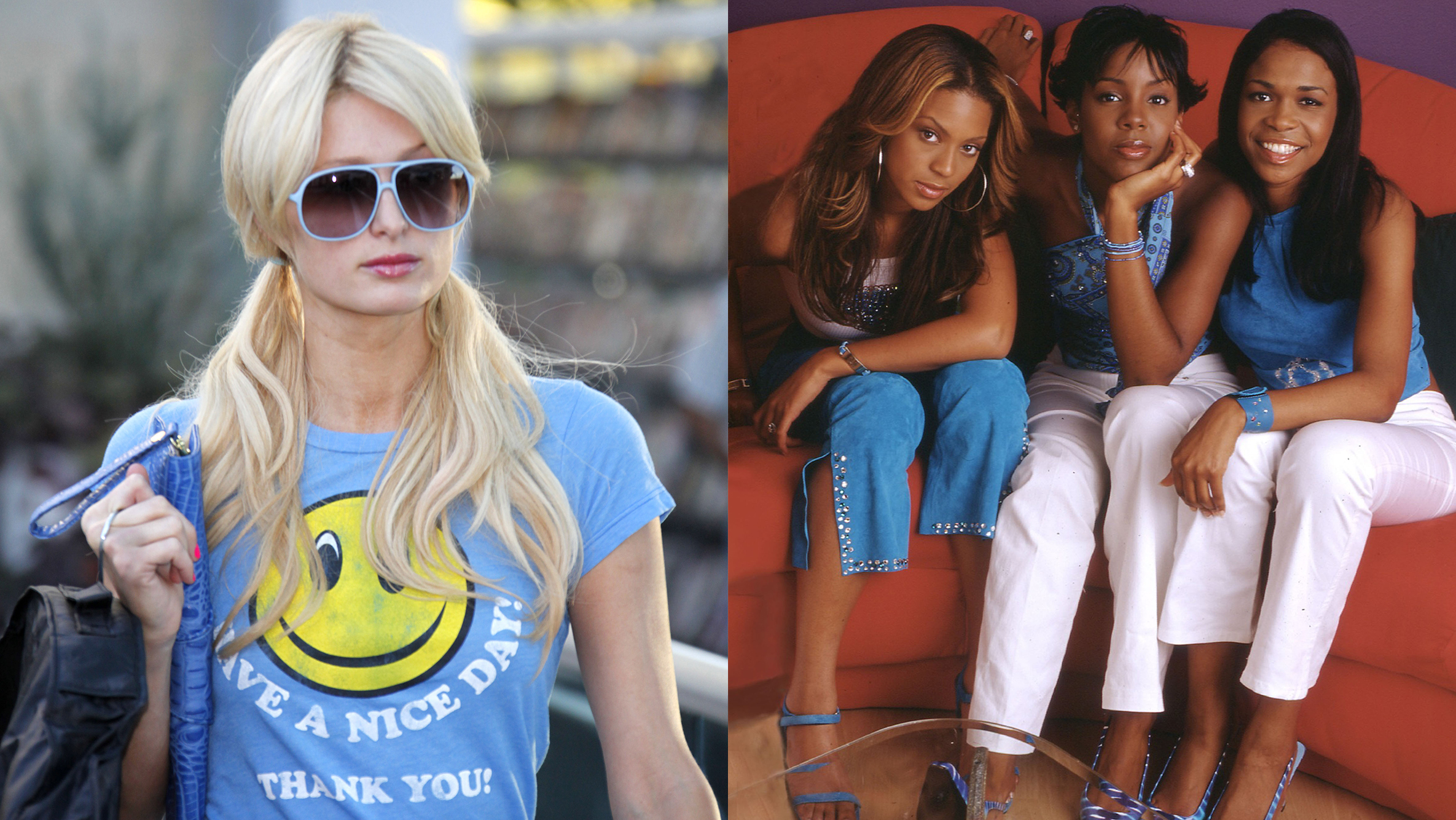 Paris Hilton throws it back to one of her most iconic 2000s looks