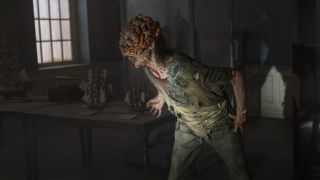 Clicker in museum in HBO's The Last Of Us