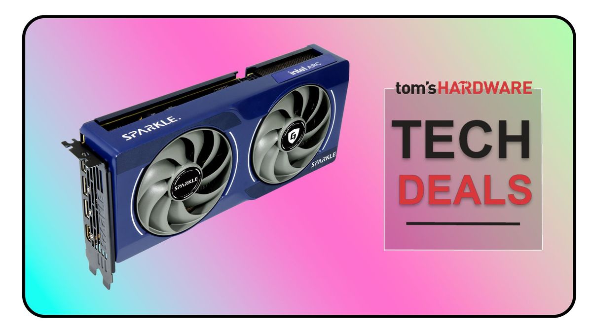 For only £199.99, this Intel Arc B580 is an unbeatable deal for 1440p gaming — 12GB of VRAM and a free copy of Battlefield 6 make this the perfect budget GPU upgrade