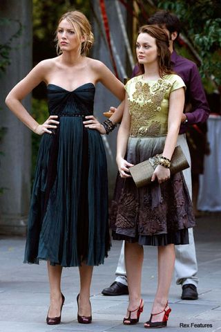 Blake Lively and Leighton Meester - Miss Selfridge Gossip Girl Collection - Fashion - Marie Claire
