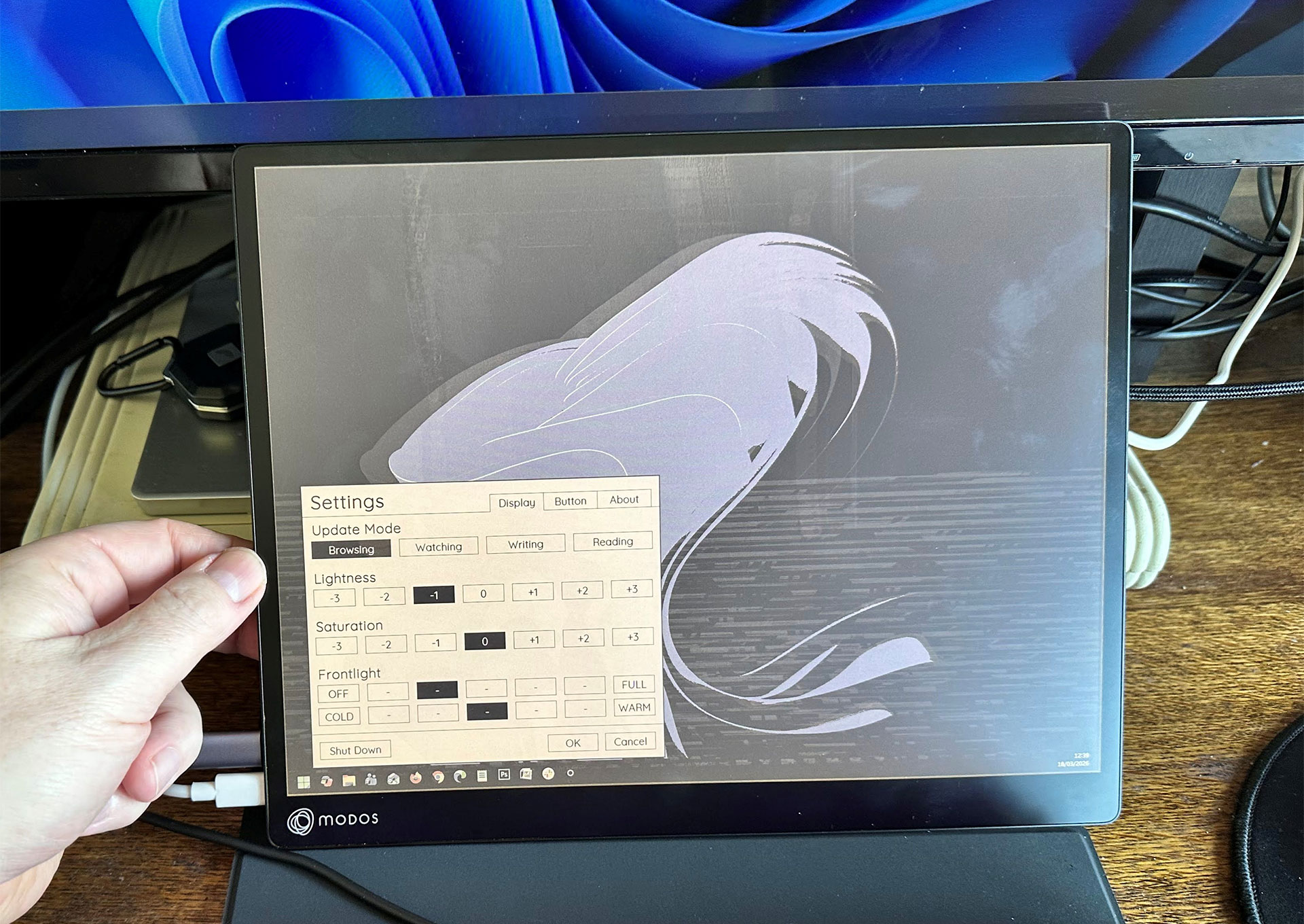 Modos Tech 13.3-inch e-paper monitors
