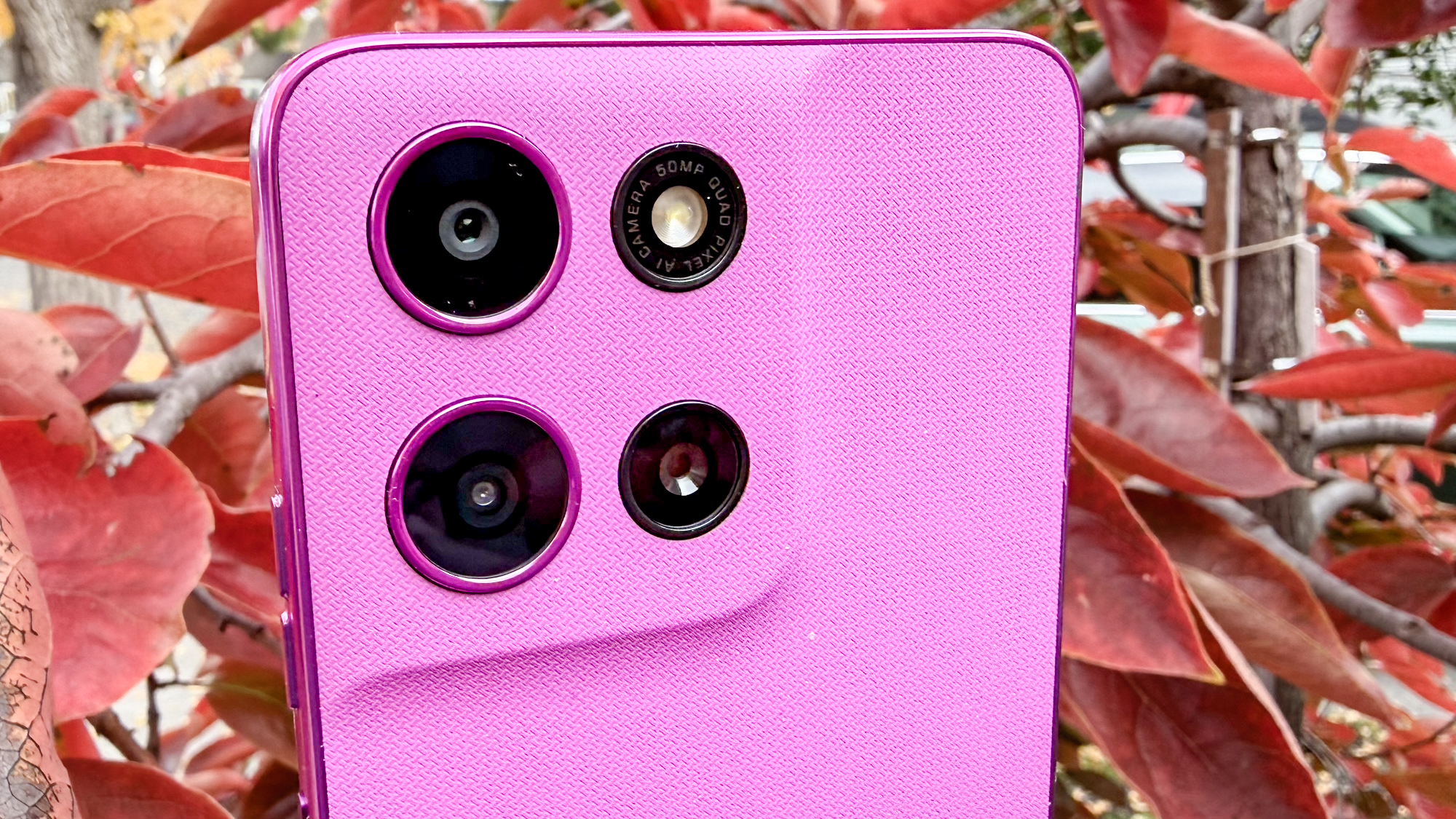 Moto G (2026) in hand