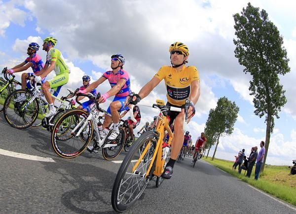 Tour de France maillot jaune Fabian Cancellara (RadioShack-Nissan)