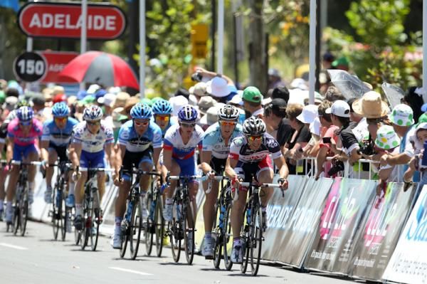 The pace was on early in the stage.