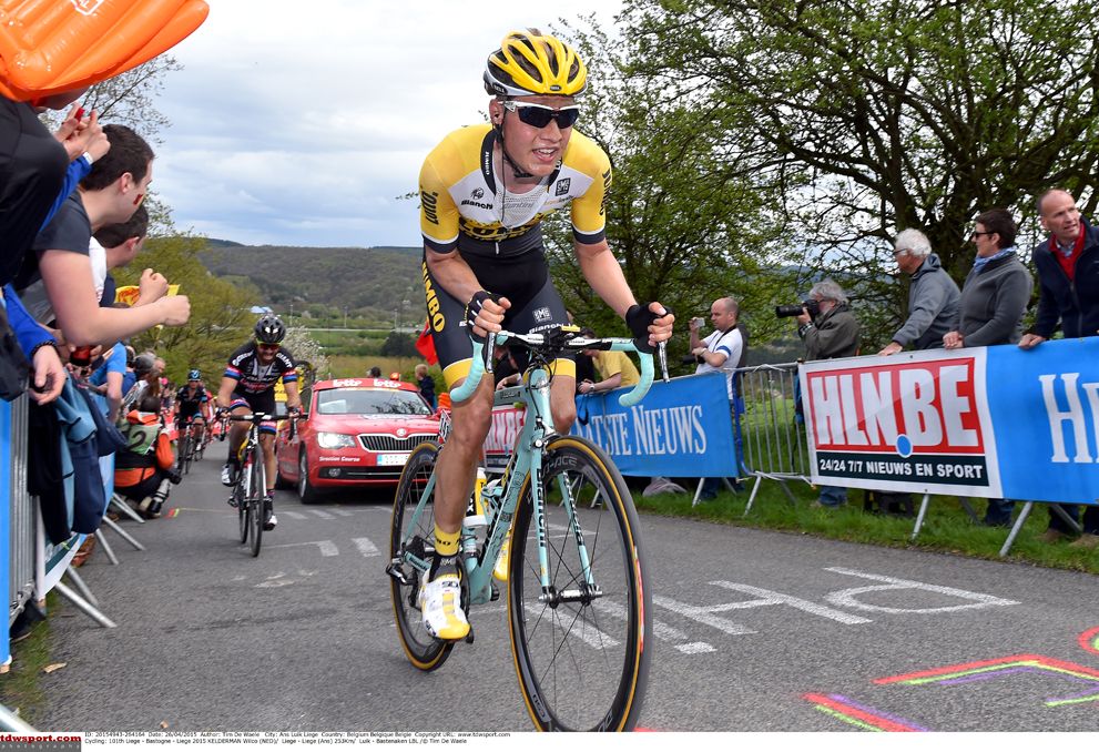 Wilco Kelderman (Team LottoNL-Jumbo) in Liege-Bastogne-Liege