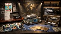 James Bond products in scene