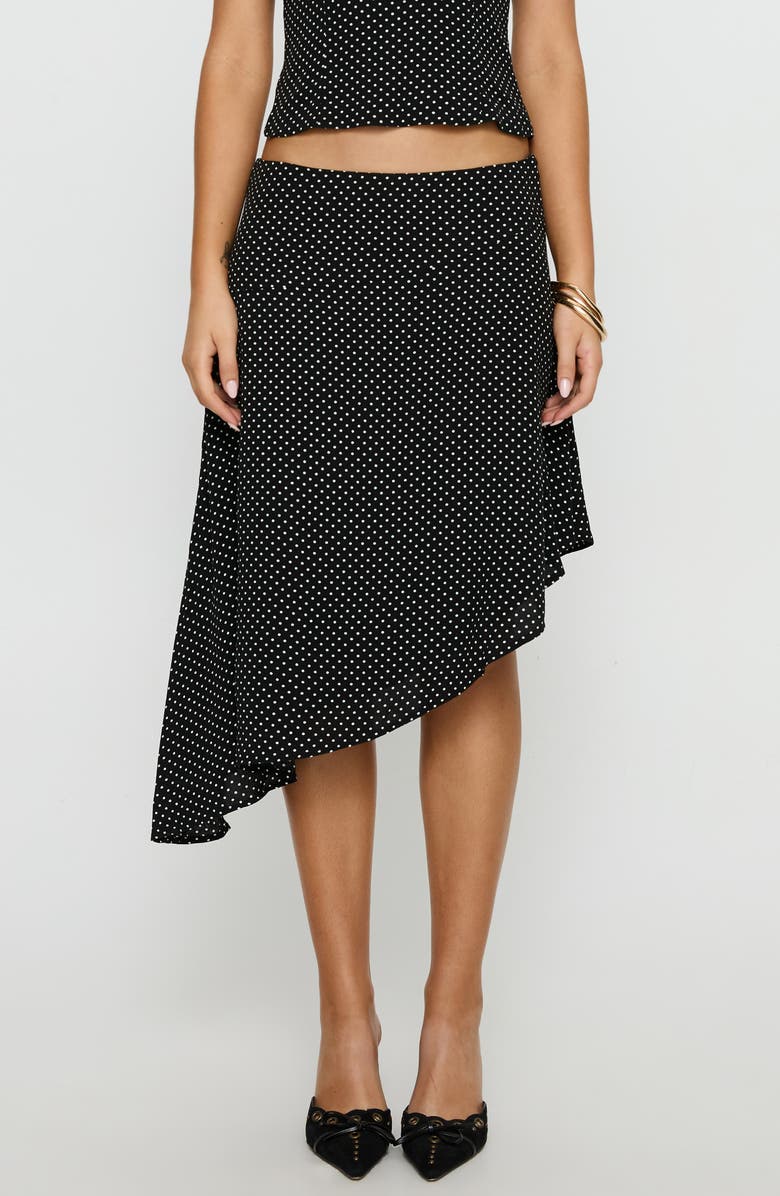 Cabernet Polka Dot Camisole &amp;amp; Asymmetric Skirt Set