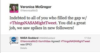 A response to the hashtag from @VeronicaMcG, News and Social Media Manager at NASA’s Jet Propulsion Laboratory.